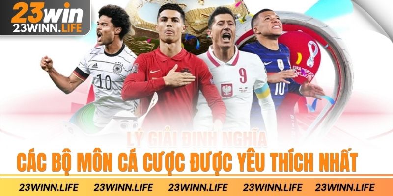 các bộ môn cá cược được yêu thích nhất